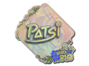 Sticker | Patsi (Holo) | Rio 2022
