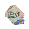Sticker | Patsi (Holo) | Rio 2022