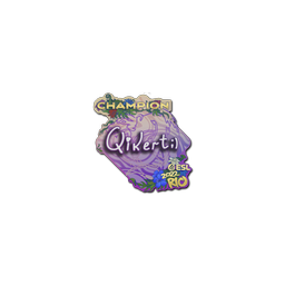 free cs2 skins Sticker | qikert (Champion) | Rio 2022