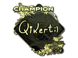 qikert (Gold, Champion) | Rio 2022