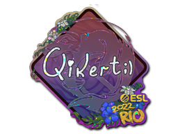 Sticker | qikert (Glitter) | Rio 2022