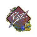 Sticker | REZ (Glitter) | Rio 2022