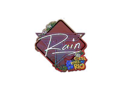 Autocolante | rain (Glitter) | Rio 2022