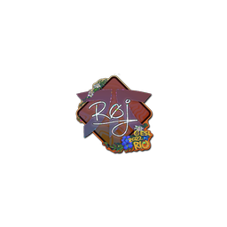 Sticker | roeJ (Glitter) | Rio 2022