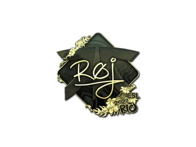 Autocolante | roeJ (Gold) | Rio 2022