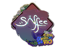 Sticker | saffee (Glitter) | Rio 2022