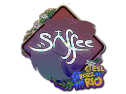 Sticker | saffee (Glitter) | Rio 2022