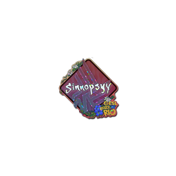 Sticker | sinnopsyy (Glitter) | Rio 2022