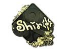 Sticker | sh1ro (Gold) | Rio 2022