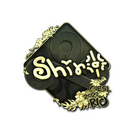 Sticker | sh1ro (Gold) | Rio 2022