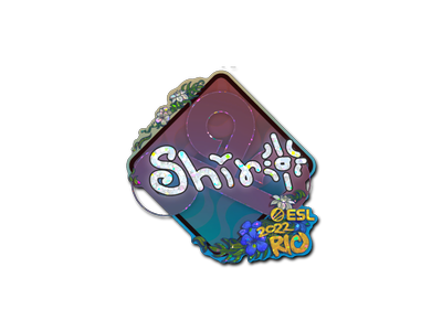 Sticker | sh1ro (scintillant) | Rio 2022