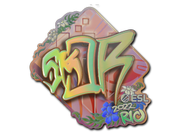 Sticker | sk0R (Holo) | Rio 2022