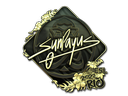 Sticker | SunPayus (Gold) | Rio 2022