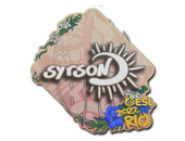 Sticker | syrsoN | Rio 2022