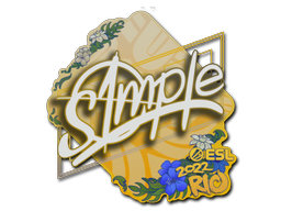 Sticker | s1mple | Rio 2022/20fx20