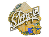 Sticker | s1mple | Rio 2022