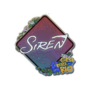 Sticker | S1ren (Glitter) | Rio 2022