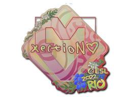 Sticker | xertioN (Holo) | Rio 2022