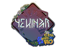 Sticker | YEKINDAR (Glitter) | Rio 2022