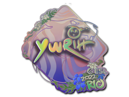 Sticker | yuurih (Holo) | Rio 2022