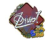 Sticker | ZywOo (Glitter) | Rio 2022