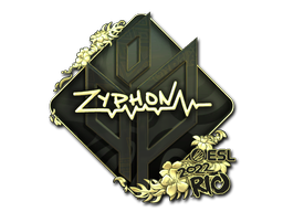 Sticker | Zyphon (Gold) | Rio 2022