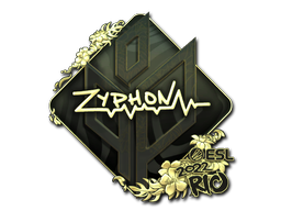 Sticker | Zyphon (Gold) | Rio 2022