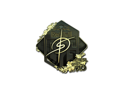 Sticker | degster (Gold) | Rio 2022