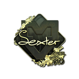 dexter (Gold) | Rio 2022 Sticker - CS2 Skins