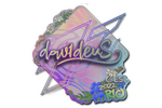 Sticker | dav1deuS (Holo) | Rio 2022