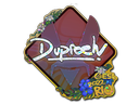 Sticker | dupreeh (Glitter) | Rio 2022