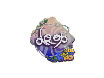 Autocolante | drop | Rio 2022