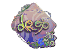 Sticker | drop (Holo) | Rio 2022