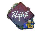 Sticker | EliGE (Glitter) | Rio 2022