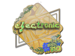 Sticker | electronic (Holo) | Rio 2022