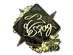 Sticker | es3tag (Gold) | Rio 2022