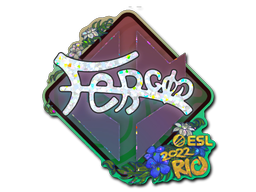 Sticker | fer (Glitter) | Rio 2022