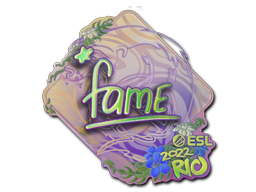 Sticker | fame (Holo) | Rio 2022