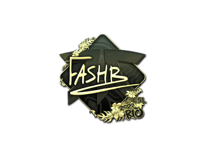 Autocolante | FASHR (Gold) | Rio 2022