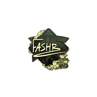 Sticker | FASHR (Gold) | Rio 2022