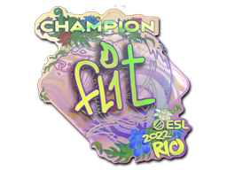 Sticker | FL1T (Holo, Champion) | Rio 2022