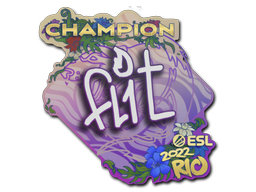 Sticker | FL1T (Champion) | Rio 2022/20fx20