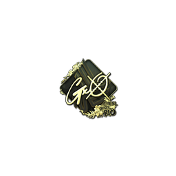 Sticker | gxx- (Gold) | Rio 2022