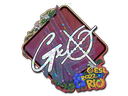Sticker | gxx- (Glitter) | Rio 2022