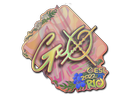 Sticker | gxx- (Holo) | Rio 2022