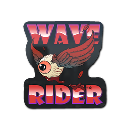 Sticker | Blood Moon Wave Rider