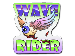 Sticker | Toxic Wave Rider/20fx20