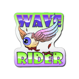 Toxic Wave Rider Sticker - CS2 Skins