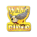 Sticker | Fools Gold Wave Rider