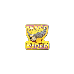 Sticker | Fools Gold Wave Rider
